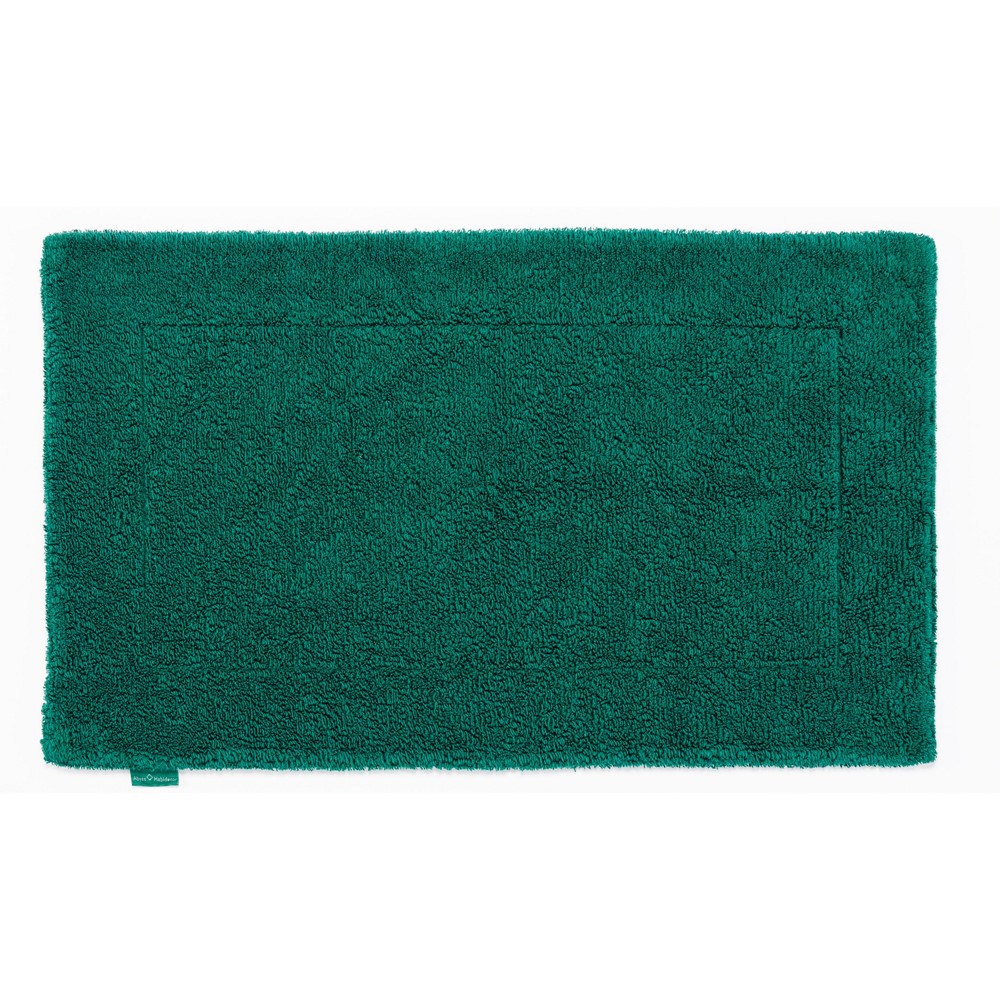 Double Bath Mat 298 by Designer Abyss & Habidecor in British Green